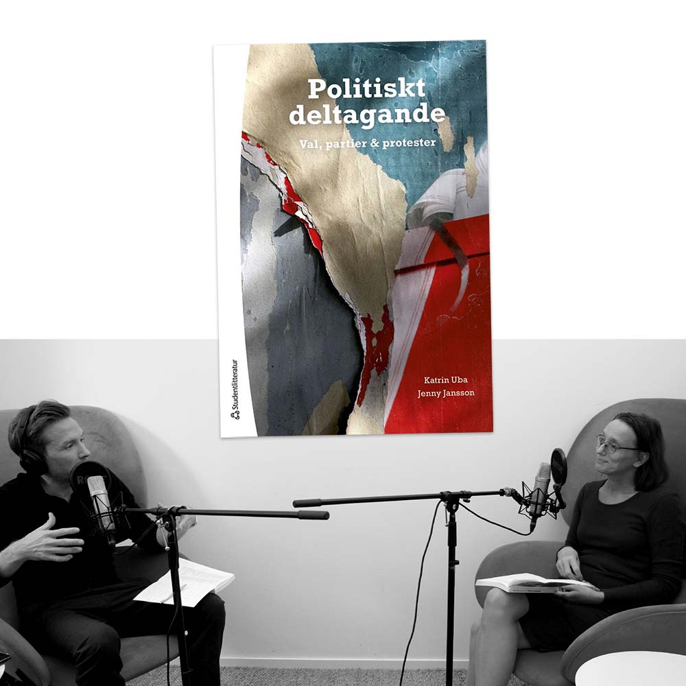 Katrin Uba intervjuas i podcasten "Lära Från Lärda" om boken "Politiskt deltagande - val, partier och protester"