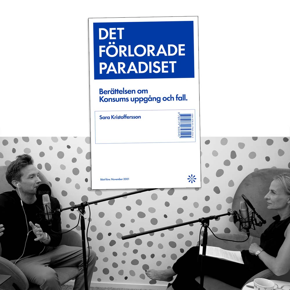 Författarintervju med Sara Kristoffersson om boken "Det förlorade paradiset" i podden "Lära Från Lärda" med Fredrik Hillerborg